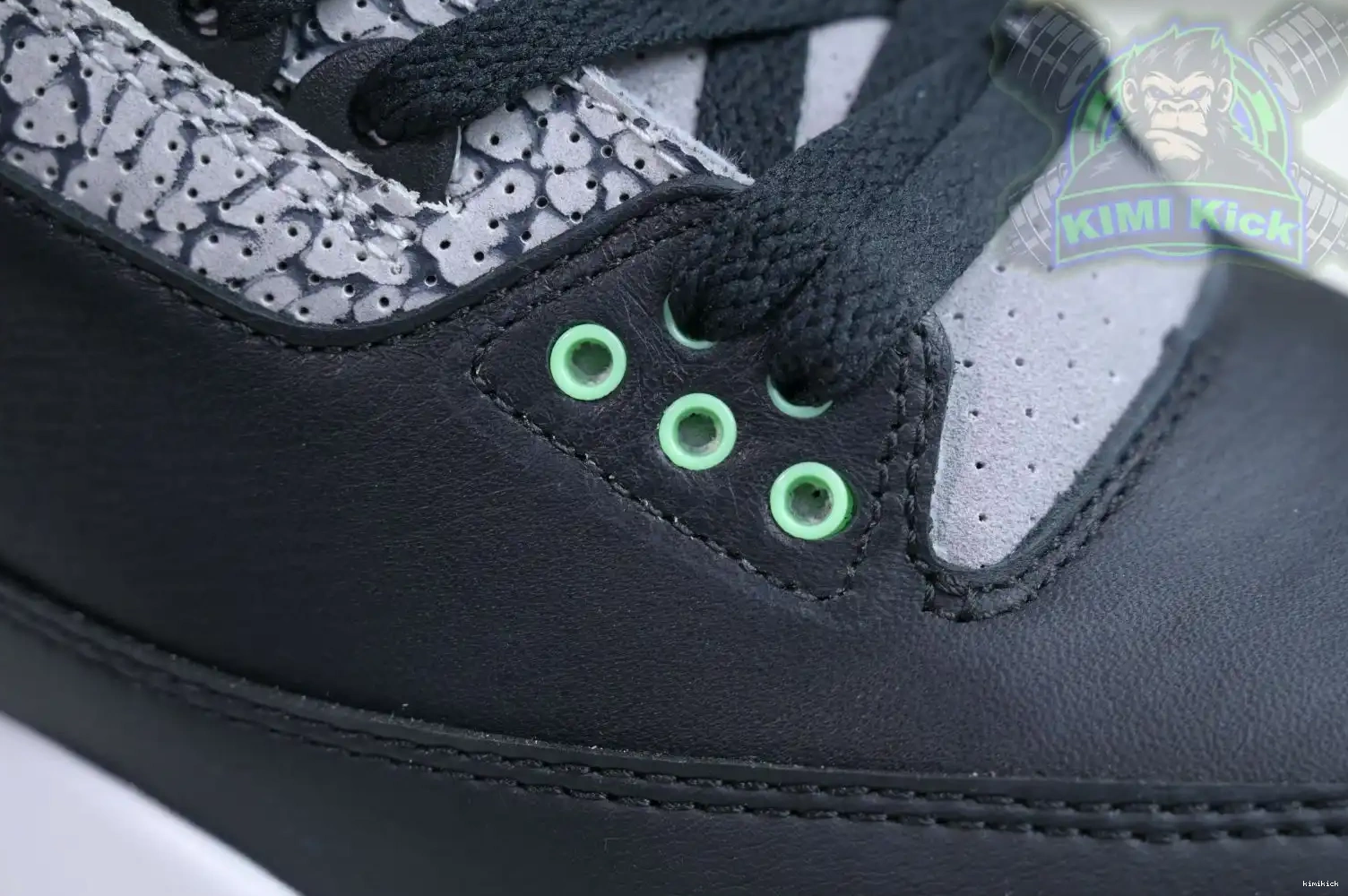 Air Green Jordan 3 Glow Kimikick 0608